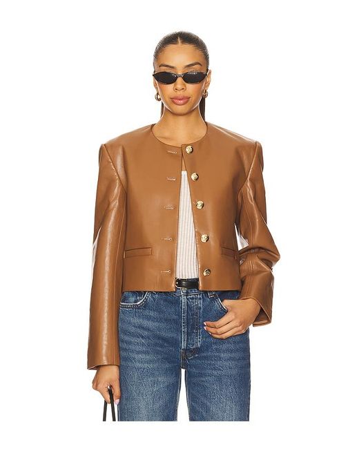 Anine Bing Blue Jacke Amber