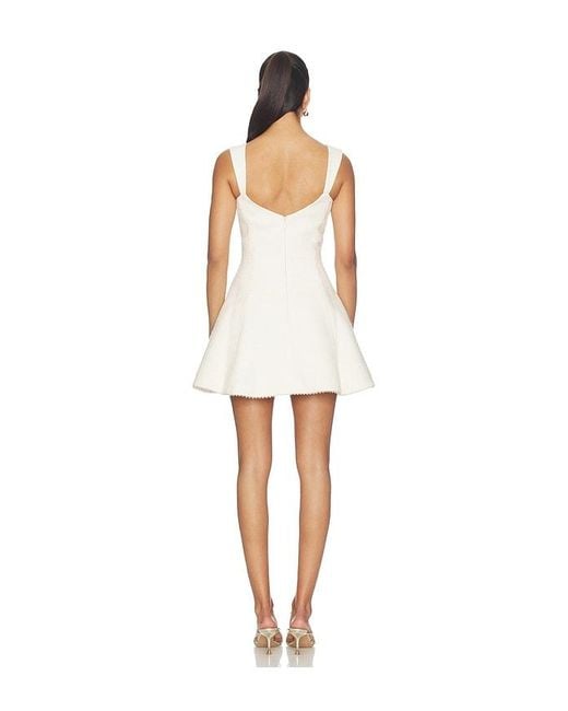 Nadine Merabi White Grace Dress