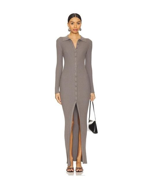 Lovers + Friends Gray Quinn Sweater Dress