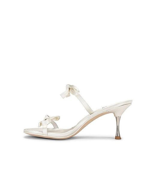 Jeffrey Campbell White Bow-Bow Sandal