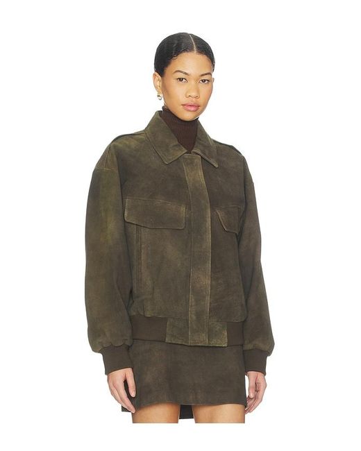 Lamarque Brown Trevanna Suede Jacket