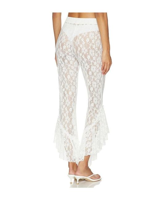 MY BEACHY SIDE White Lotus Pants