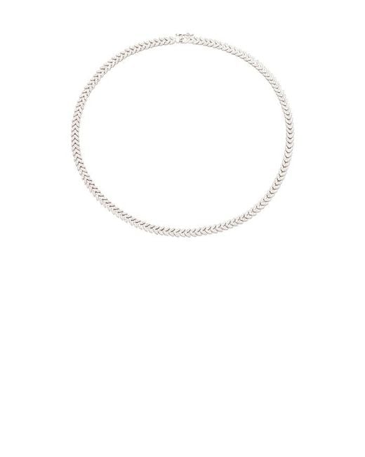 Shashi White Kalista Tennis Necklace