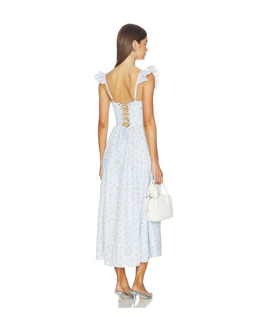 Astr White Wedelia Dress