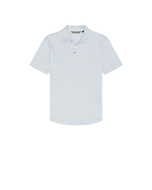 Travis Mathew Blue Cabana Polo for men