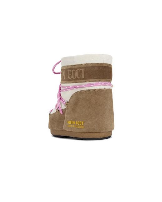 Moon Boot Multicolor Boot Low Suede Beads