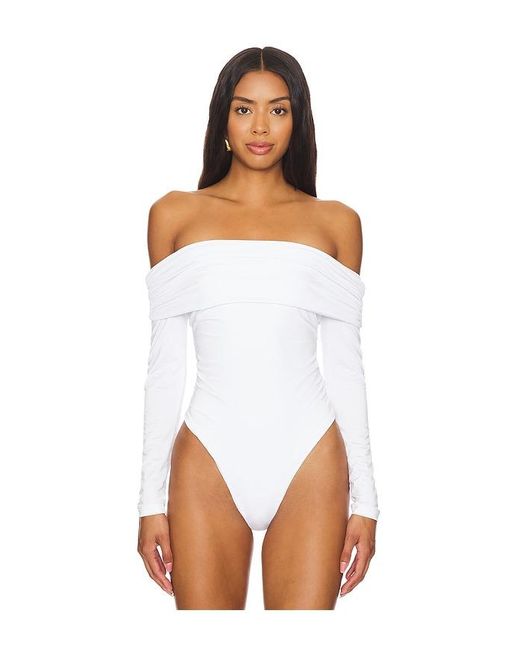 Nookie White Element Bodysuit