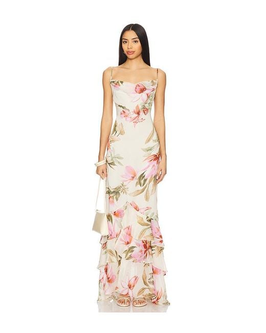 Rococo Sand Natural Maxikleid Dress