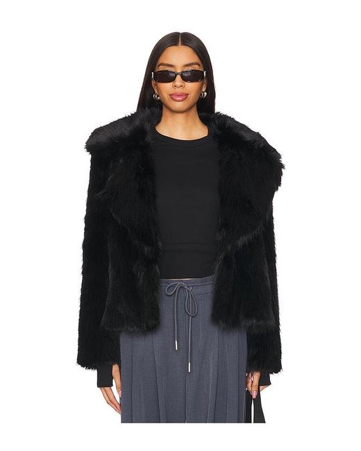 Sam. Black Josie 23 Faux Fur Jacket