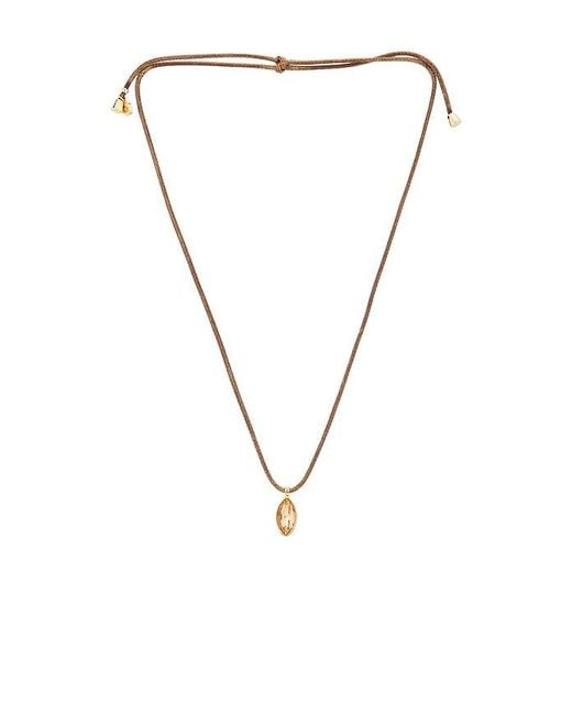Ettika Brown Gifting Marquise Necklace