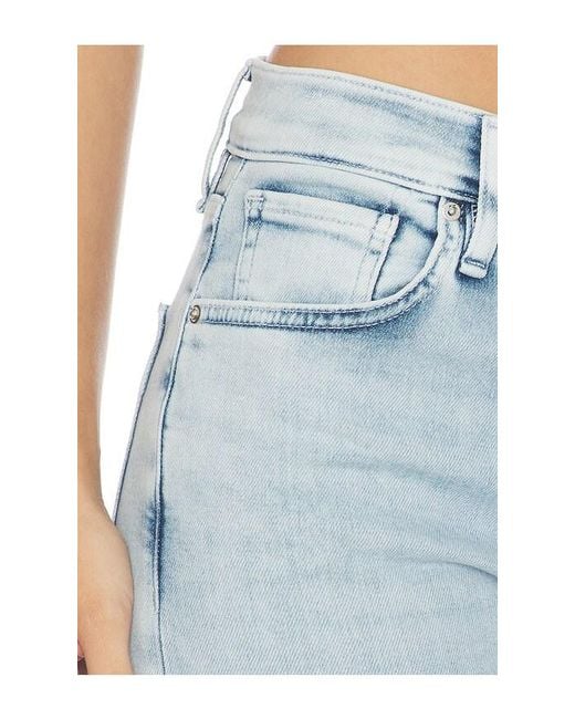 Hudson Blue Rosie High Rise Wide Leg Jeans