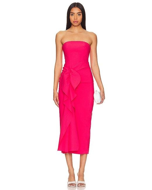 ROBE FRIDA Likely en coloris Pink