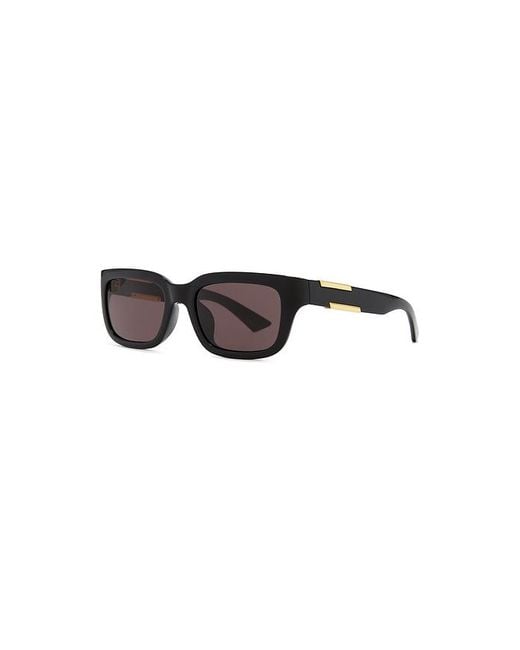 Bottega Veneta Multicolor Rectangular Sunglasses