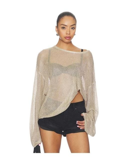 Lioness Natural Bloom Long Sleeve Top