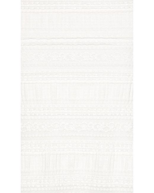 Tularosa White Quinn Midi Dress