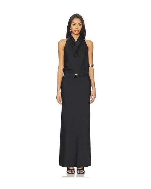 superdown Black Hazel Maxi Dress