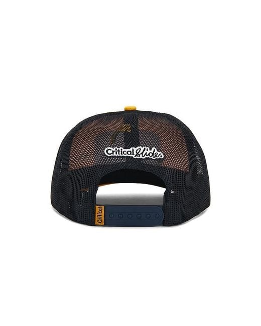 Critical Slide Yellow Island Time Trucker Cap for men