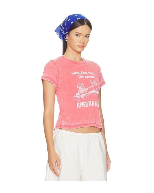 Daydreamer Red River Rat Race Burnout Vintage Tee