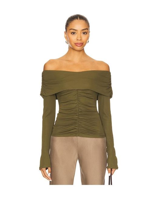 House of Harlow 1960 Green X Revolve Suki Top