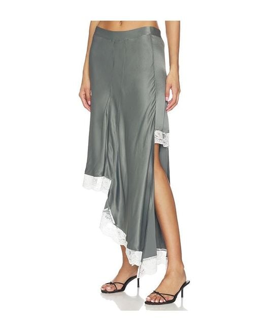 OperaSPORT Gray Livia Skirt