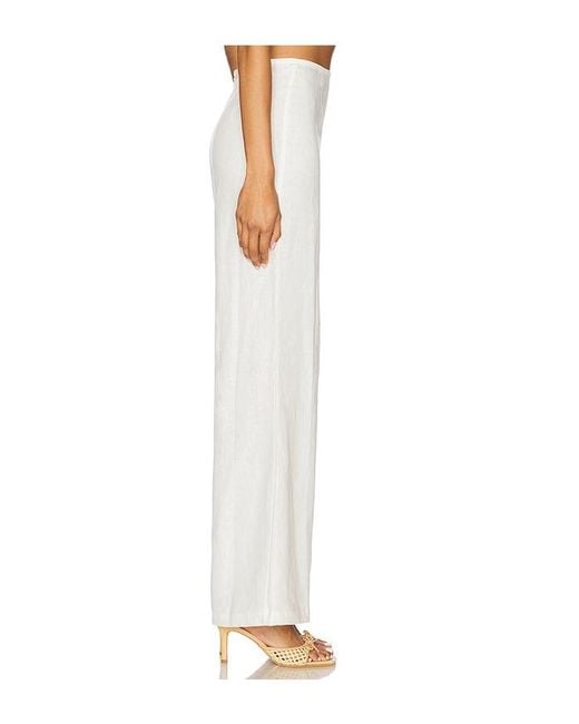 Faithfull The Brand White Syna Pant