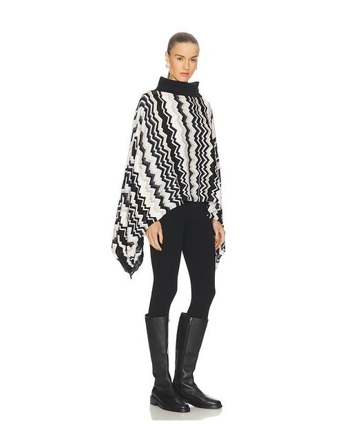 Missoni Black Poncho