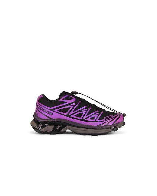 Salomon Purple Xt-6 Iridescent Sneaker