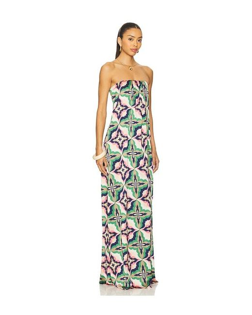 MISA Los Angles White Divina Dress