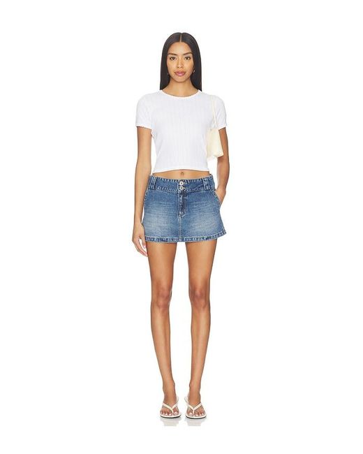 A.Brand Blue 99 Skirt