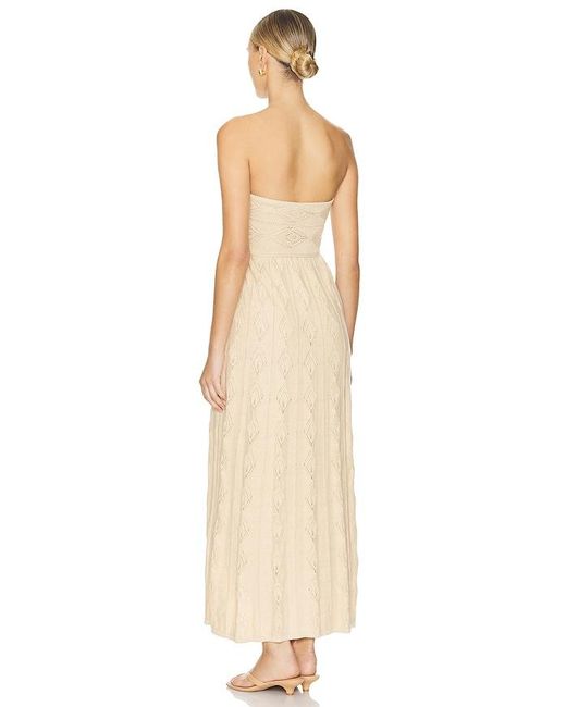 MISA Los Angles Natural Aicha Dress