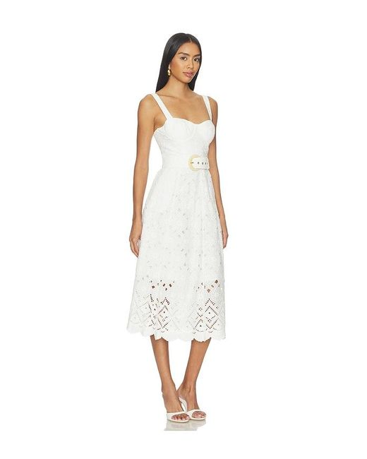 Cara Cara White Calypso Dress
