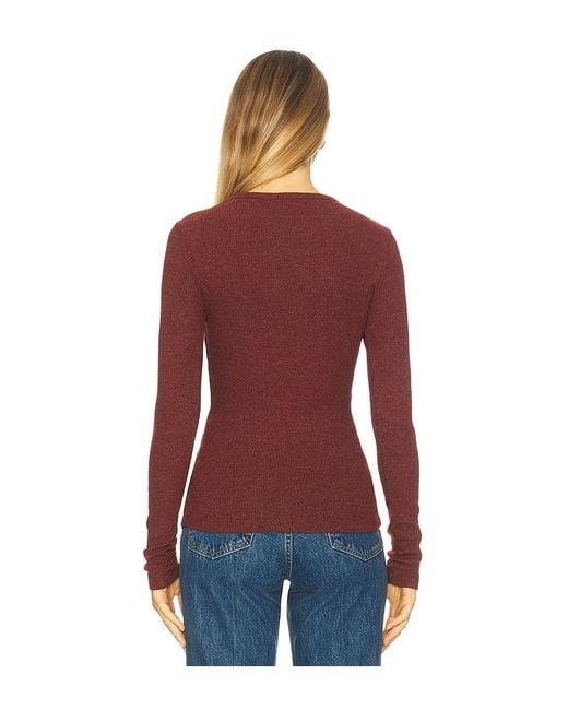 Agolde Red Delphi Slim Tee