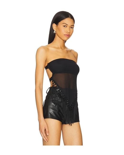 MORE TO COME Black Shion Top