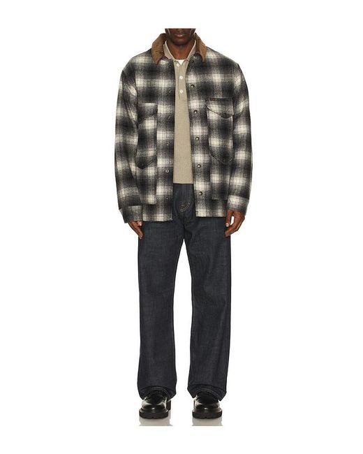 Filson Black Spokane Insulated Cruiser Jacket for men