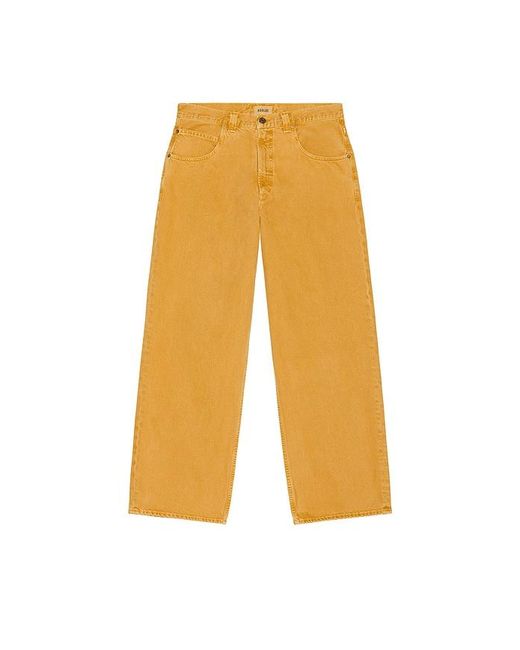Agolde Yellow Grover Jean for men