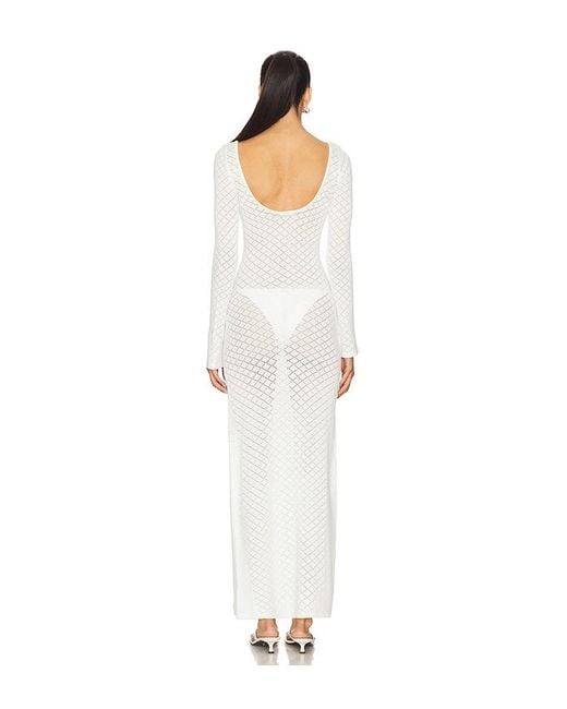 superdown White Azalea Maxi Dress