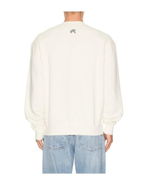 Malbon Golf Blue Grayson Sweatshirt for men