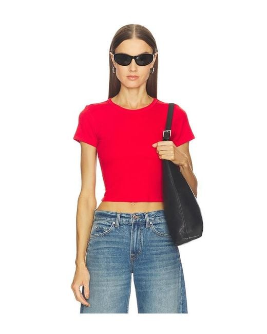 GRLFRND Red Baby Tee