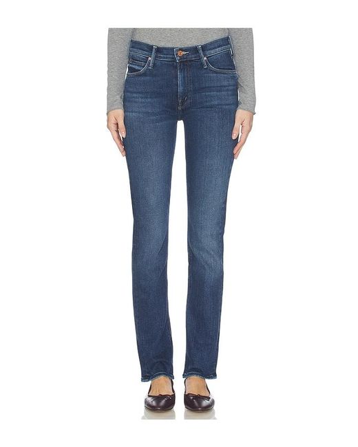 Mother Blue The Mid Rise Dazzler Skimp Jeans