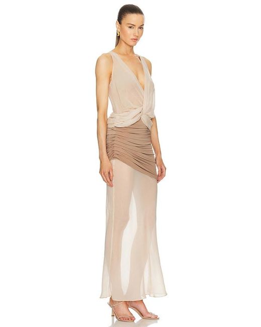 L'academie Natural 'Academie Marin Midi Dress