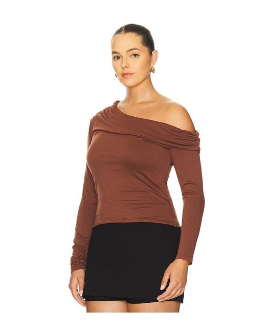 AFRM Brown Bria Top
