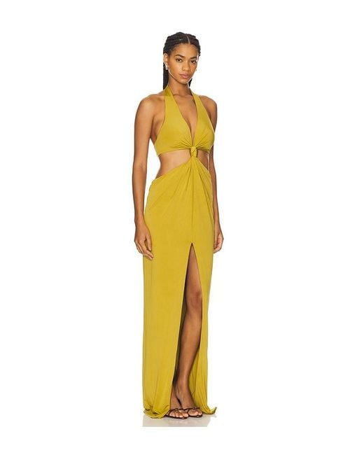 Nbd Yellow The Donyale Gown