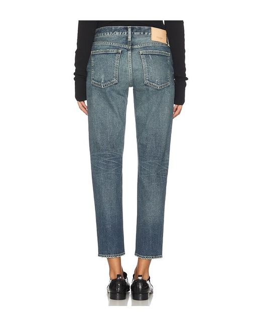 Moussy Blue Brickell Tapered Jeans