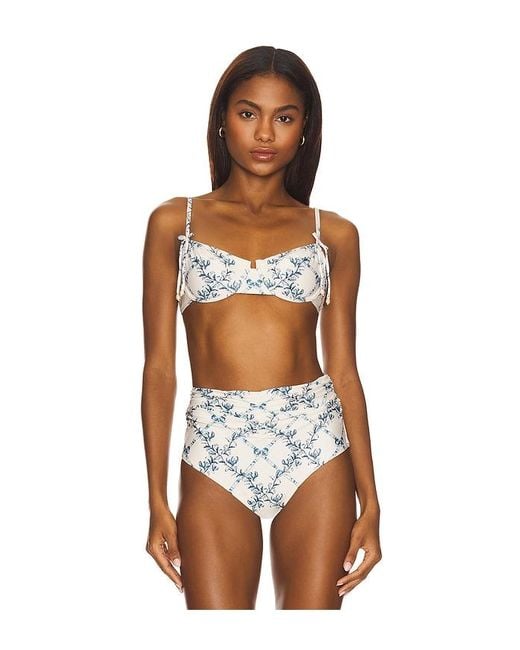 Agua Bendita Multicolor Sentido Bikini Top