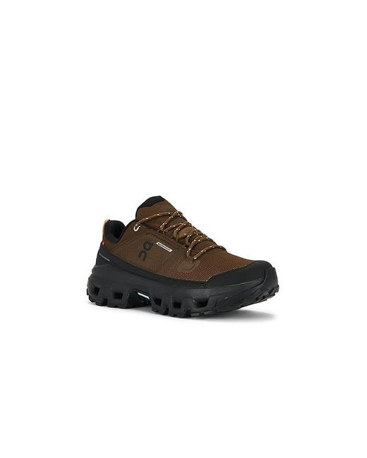 On Shoes Black Cloudrock Low Wp for men