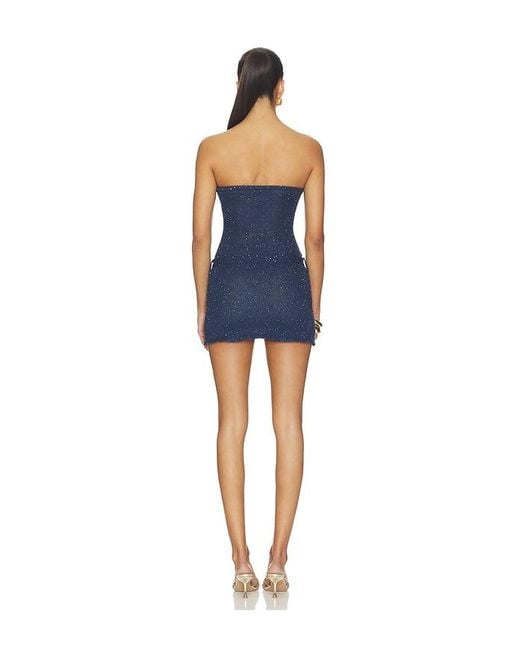 Asta Resort Blue Gisele Mini Dress