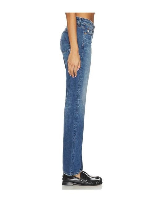 AG Jeans Blue Sandra Straight Jeans