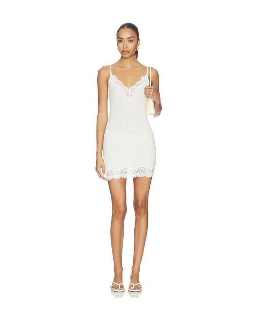 Lovers + Friends White Celina Mini Dress