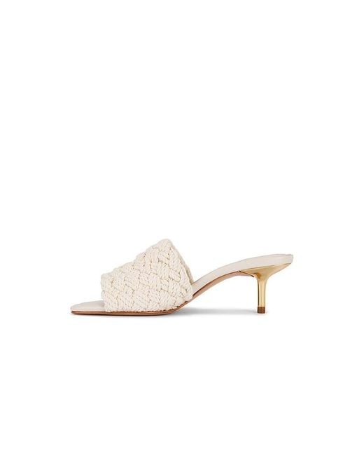 SCHUTZ SHOES White Tiana Mid Sandal