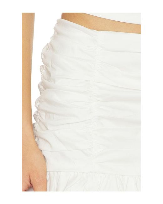 I.AM.GIA White Zeya Mini Skirt